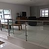 Stainless Steel with Glass Balustrade in hallway.JPG