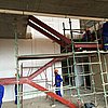 Hanging Commercial Double Walk Staircase before beginning.JPG