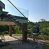 Stainless Steel Staircase outside during installation.jpg